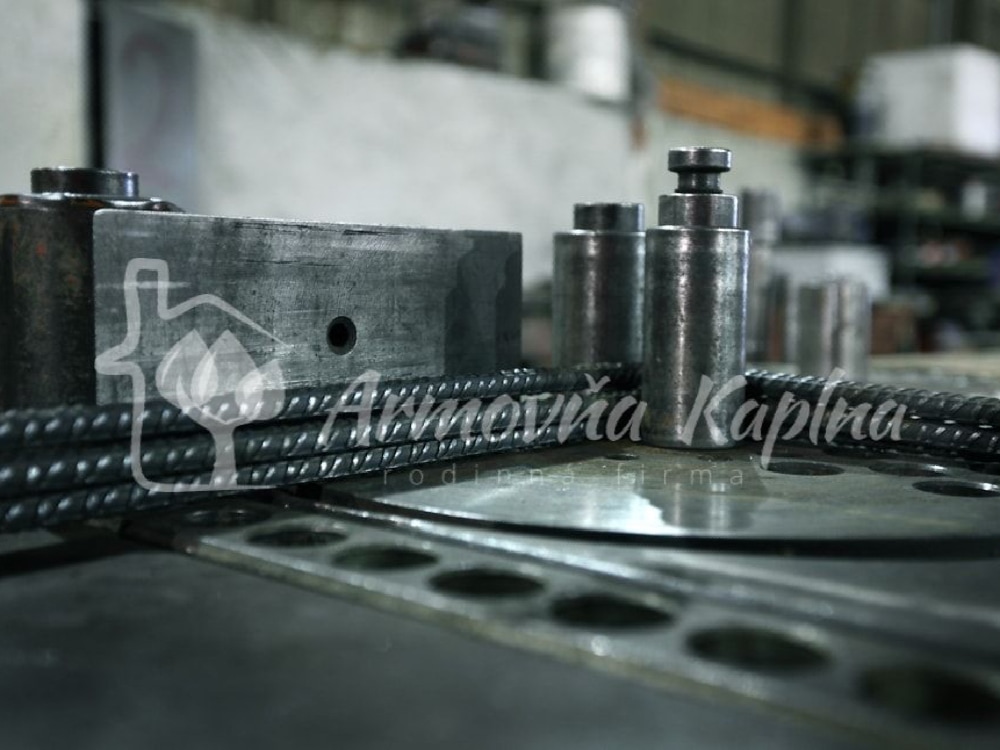 Armovňa Trnava - Strihanie a ohýbanie betonárskej ocele podľa požiadaviek zákazníka