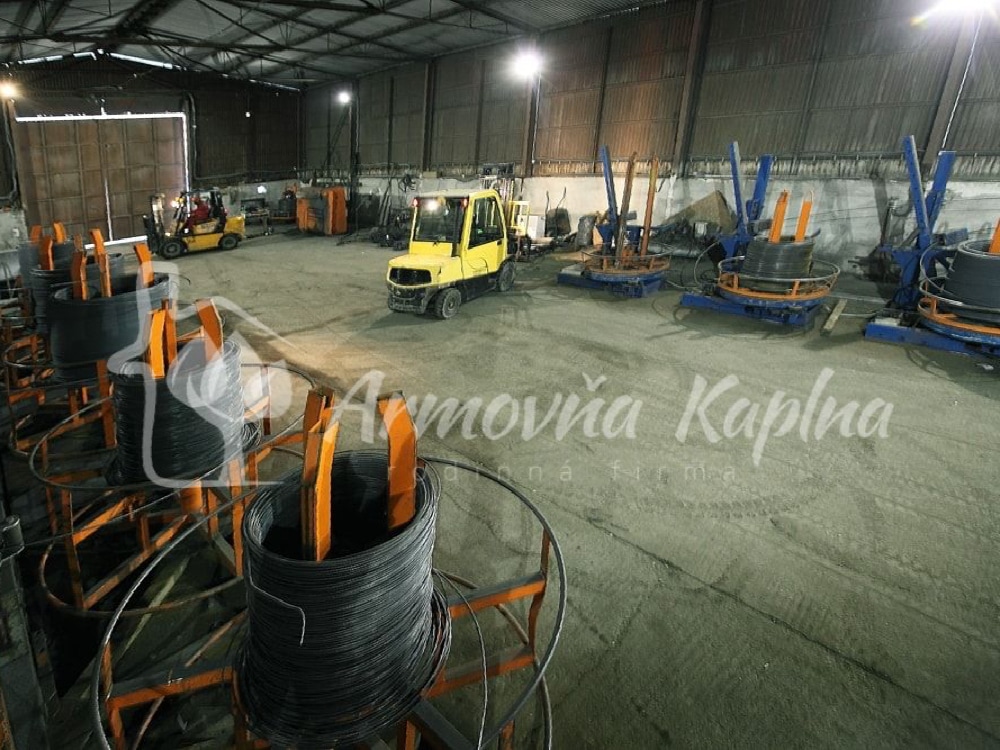 Armovňa Trnava - Strihanie a ohýbanie betonárskej ocele podľa požiadaviek zákazníka