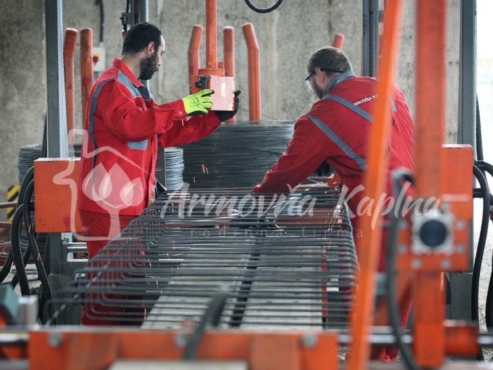 Armovňa Trnava - Výroba armokošov - Viazanie armokošov do základových pásov, prekladov, vencov, pätieka a stĺpov