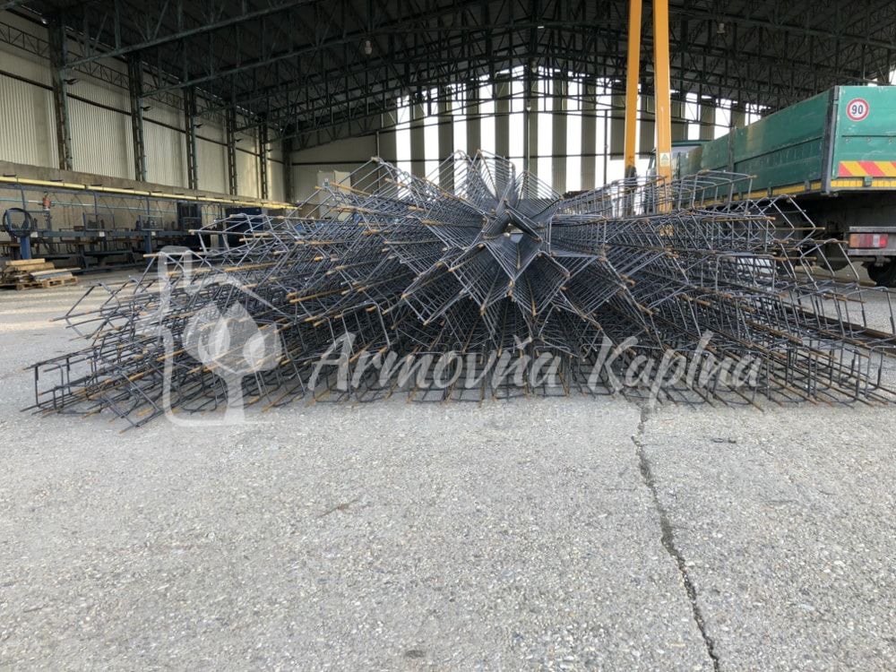 Armovňa Trnava - Výroba armokošov - Viazanie armokošov do základových pásov, prekladov, vencov, pätieka a stĺpov