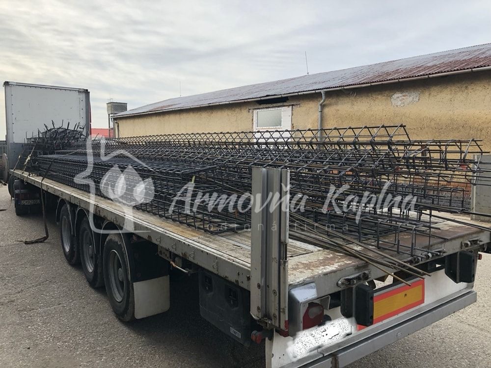 Armovňa Trnava - Výroba armokošov - Viazanie armokošov do základových pásov, prekladov, vencov, pätieka a stĺpov